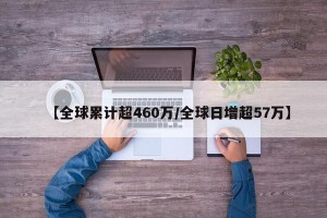 【全球累计超460万/全球日增超57万】